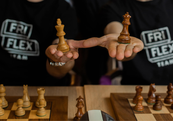 We invite you to play chess at the FinChess!